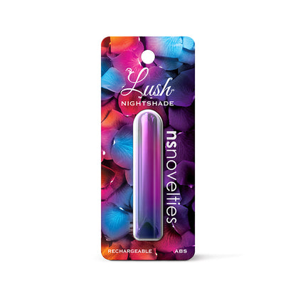 Lush Nightshade - Multicolour - Multicoloured 8.9 cm USB Rechargeable Bullet Ns Novelties