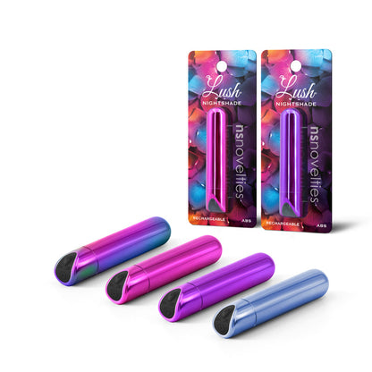 Lush Nightshade - Multicolour - Multicoloured 8.9 cm USB Rechargeable Bullet Ns Novelties