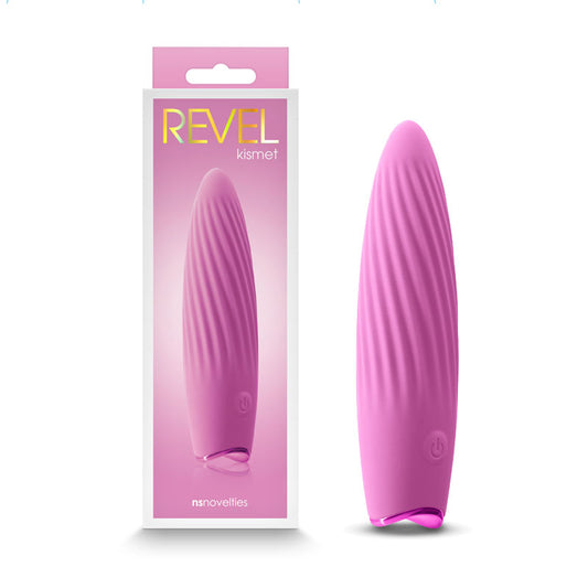 Revel Kismet - Pink - Pink 11.8 cm USB Rechargeable Vibrator Pink - Club X