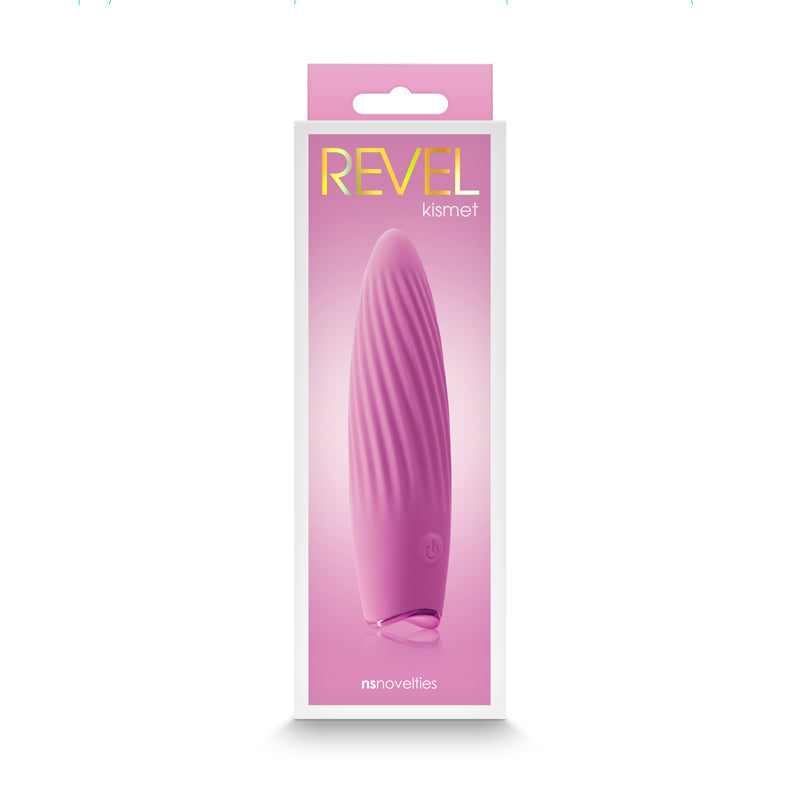 Revel Kismet - Pink - Pink 11.8 cm USB Rechargeable Vibrator NS Novelties