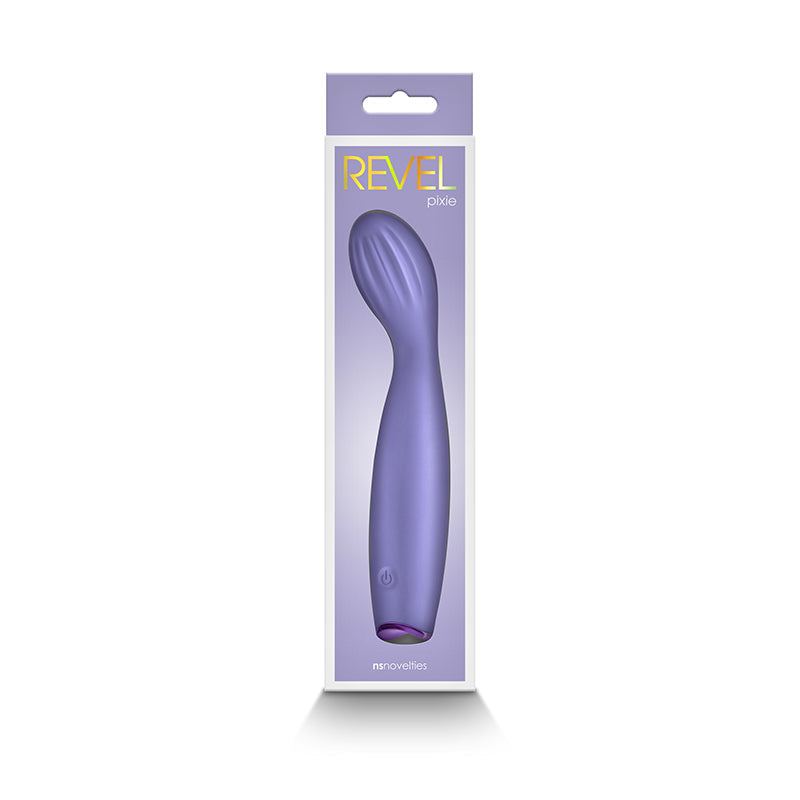 Revel Pixie - Purple - Purple 17.3 cm USB Rechargeable Vibrator NS Novelties
