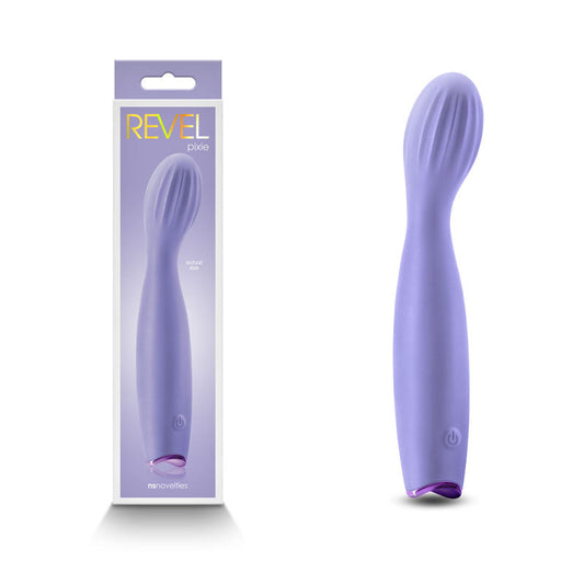 Revel Pixie - Purple - Purple 17.3 cm USB Rechargeable Vibrator NS Novelties