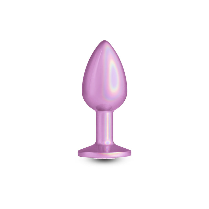 Rear Assets Iridescent - Small - Pink - Iridescent Pink 7.1 cm Small Butt Plug NS Novelties