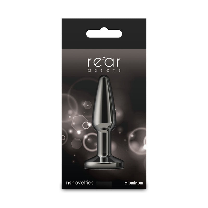 Rear Assets Tapered - Small - Gunmetal - NS Novelties
