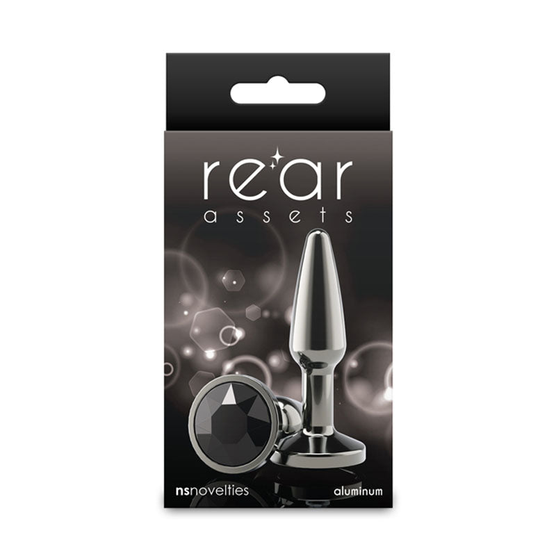 Rear Assets Tapered - Small - Gunmetal - NS Novelties