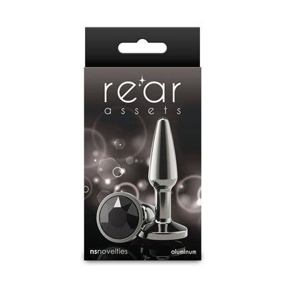 Rear Assets Tapered - Small - Gunmetal - NS Novelties