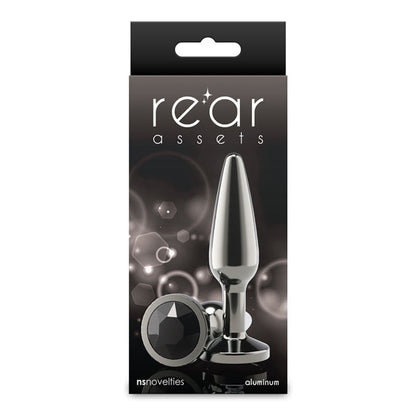 Rear Assets Tapered - Medium - Gunmetal - NS Novelties