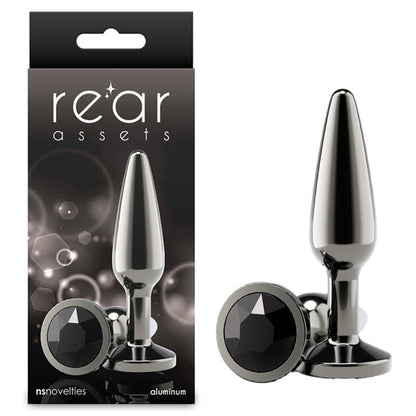 Rear Assets Tapered - Medium - Gunmetal - NS Novelties