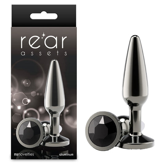 Rear Assets Tapered - Medium - Gunmetal - NS Novelties