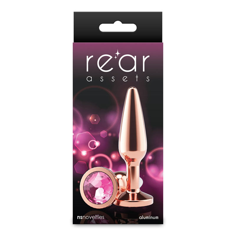 Rear Assets Tapered - Medium - Rose Gold - NS Novelties