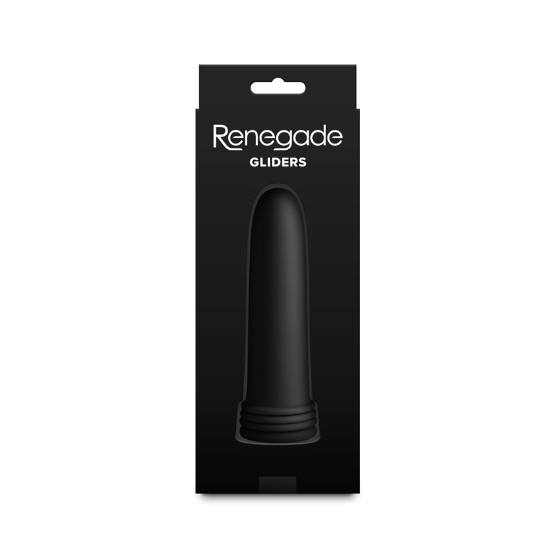 Renegade Gliders - Black - Black Anal Dilators - Set of 4 NS Novelties