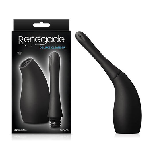 Renegade Deluxe Cleanser - Black Unisex Douche Ns Novelties