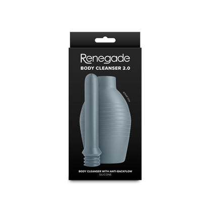 Renegade Body Cleanser 2.0 - Grey - Grey Unisex Douche NS Novelties