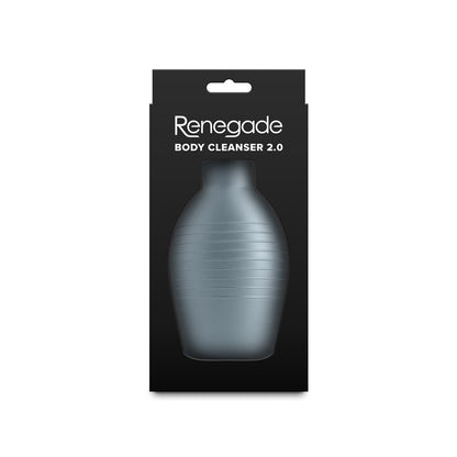 Renegade Body Cleanser 2.0 - Grey - Grey Unisex Douche NS Novelties