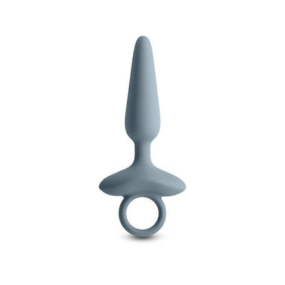 Renegade Maverick - Grey - Grey 15 cm USB Rechargeable Vibrating Butt Plug NS Novelties