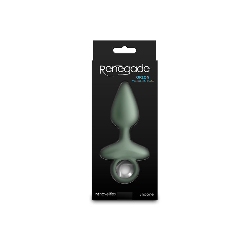 Renegade Orion - Sage - Green 13 cm USB Rechargeable Vibrating Butt Plug NS Novelties