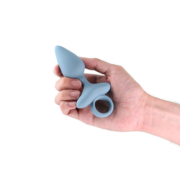 Renegade Orion - Grey - Grey 13 cm USB Rechargeable Vibrating Butt Plug NS Novelties
