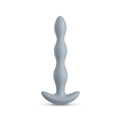 Renegade Vantage - Grey - Grey 20.6 cm USB Rechargeable Vibrating Anal Beads NS Novelties