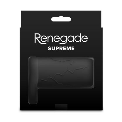 Renegade Supreme - Black - Black Penis Sleeve NS Novelties
