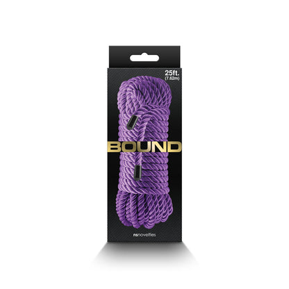 Bound Rope - Purple - Purple Bondage Rope - 7.6 metre length NS Novelties