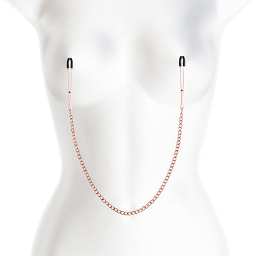 Bound Nipple Clamps - DC3 - Rose Gold - Club X