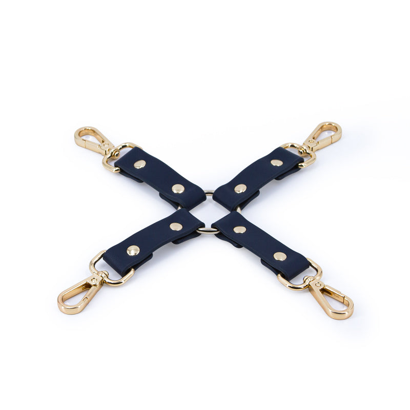 Bondage Couture Hog Tie - Blue - Blue Hog Tie Restraint (No Cuffs Included) NS Novelties