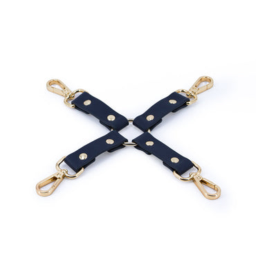 Bondage Couture Hog Tie - Blue - Blue Hog Tie Restraint (No Cuffs Included) NS Novelties