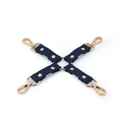 Bondage Couture Hog Tie - Blue - Blue Hog Tie Restraint (No Cuffs Included) NS Novelties