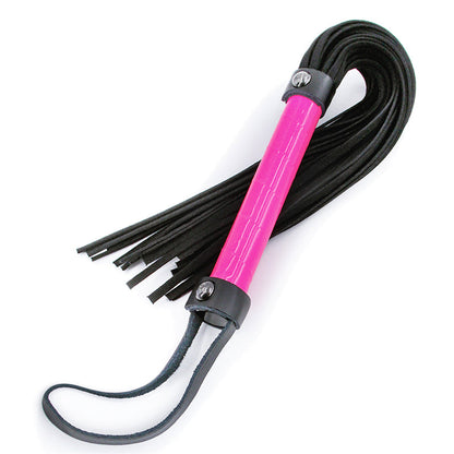 Electra Flogger - Pink - Pink Flogger Whip NS Novelties