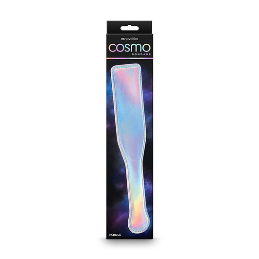 Cosmo Bondage Paddle - Rainbow - Metallic Rainbow Paddle NS Novelties