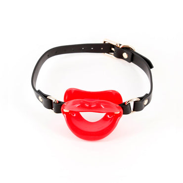 Fetish & Fashion - Kourtney - Red Lips Open Mouth Restraint NS Novelties