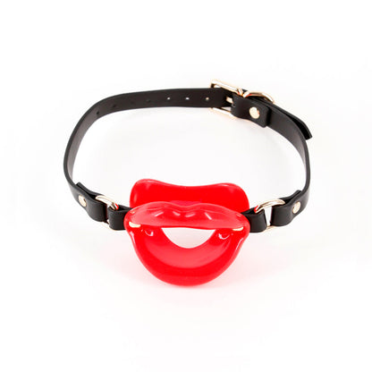 Fetish & Fashion - Kourtney - Red Lips Open Mouth Restraint NS Novelties
