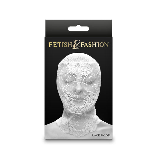 Fetish & Fashion - Lace Hood - White - White Hood White - Club X