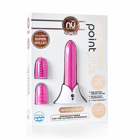NU Sensuelle Point Plus 20 Function Pink Bullet - Club X