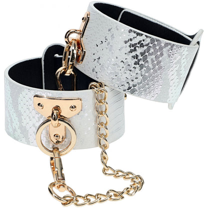 OUCH! Florence Collection - Leg Cuffs - White Restraints Shots Toys