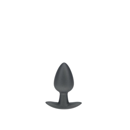 OUCH! Anal Plug - Medium - Gun Metal - Gun Metal Grey 7.9 cm Medium Butt Plug Shots Toys