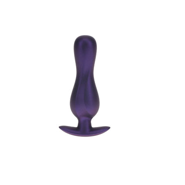 OUCH! Curvy Anal Plug - Metallic Purple - Metallic Purple 11.7 cm Butt Plug Shots Toys