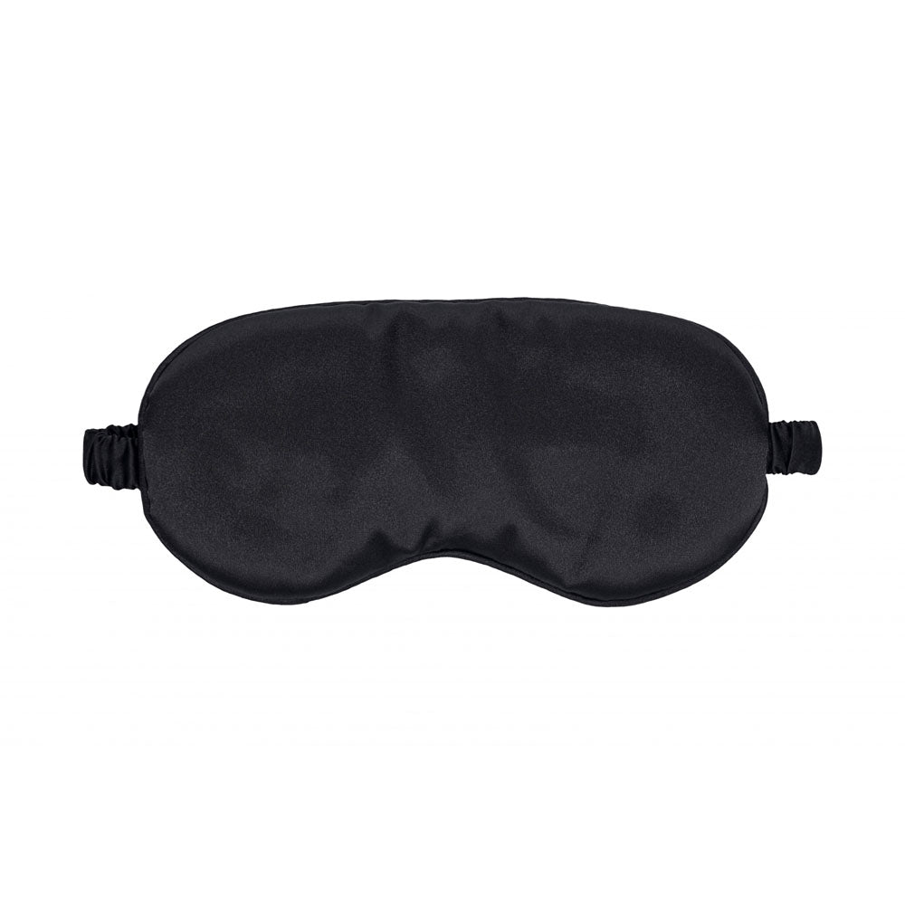 OUCH! Satin Mask - Black - Black Eye Mask Shots Toys