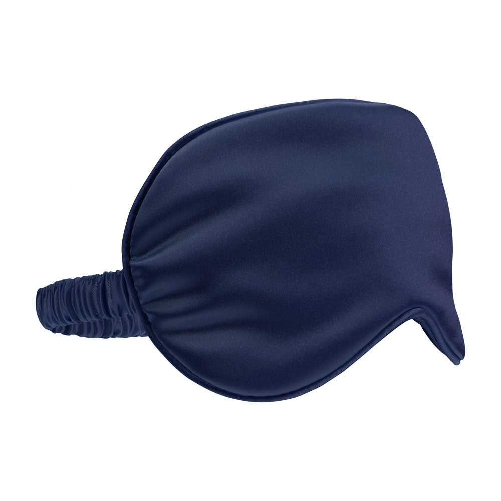 OUCH! Satin Mask - Navy - Navy Blue Eye Mask Shots Toys