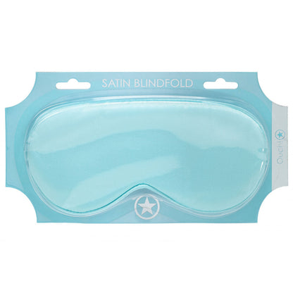 OUCH! Satin Mask - Powder Blue - Powder Blue Eye Mask Shots Toys