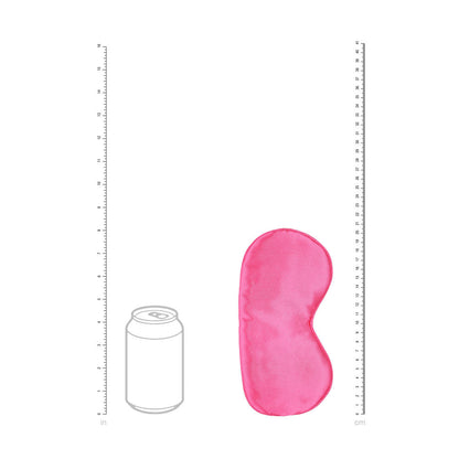 OUCH! Satin Mask - Pink - Pink Eye Mask Shots Toys