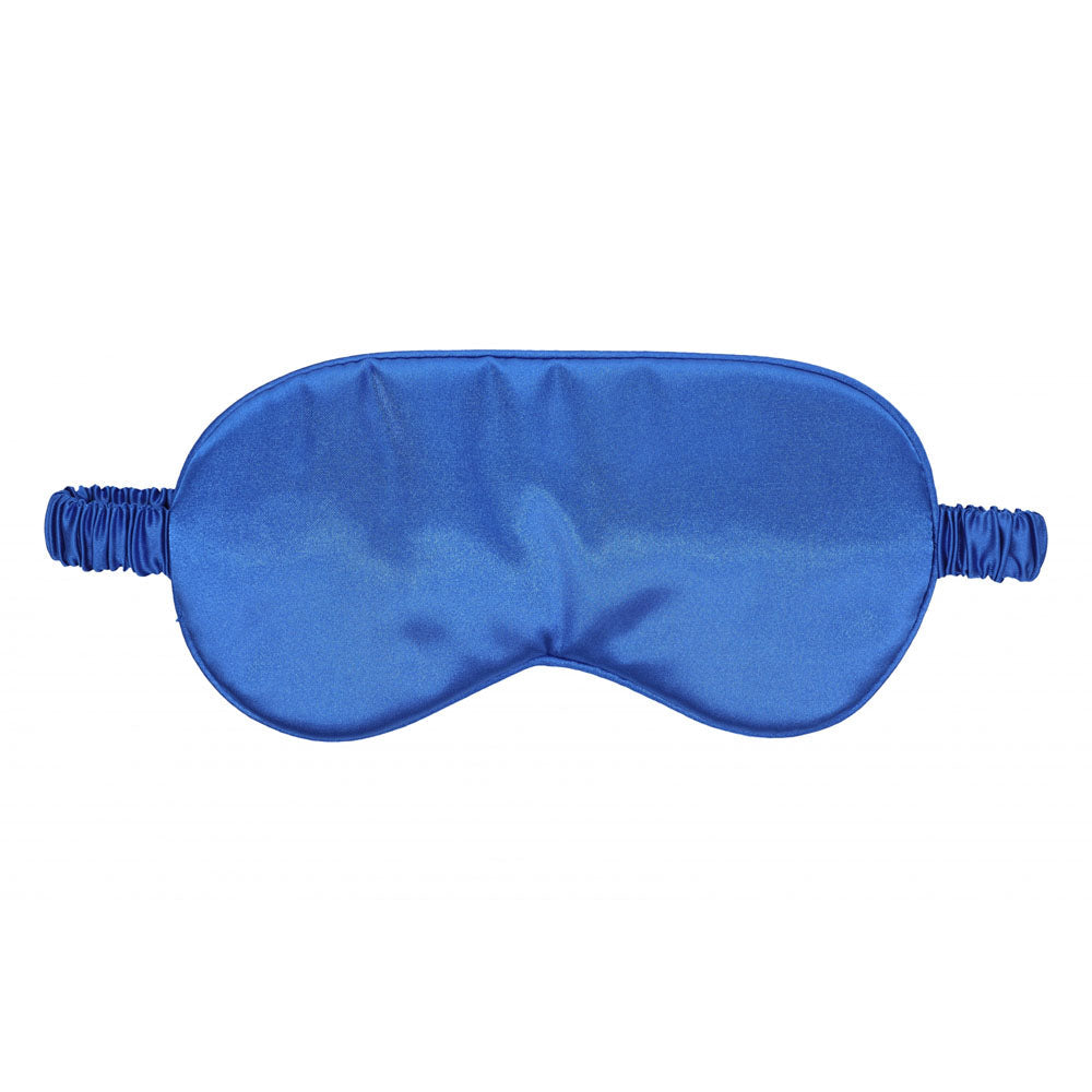 OUCH! Satin Mask - Royal Blue - Royal Blue Eye Mask Shots Toys