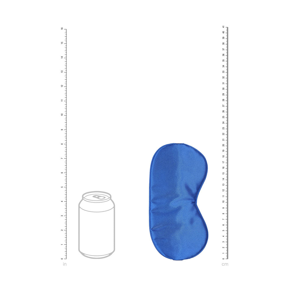 OUCH! Satin Mask - Royal Blue - Royal Blue Eye Mask Shots Toys