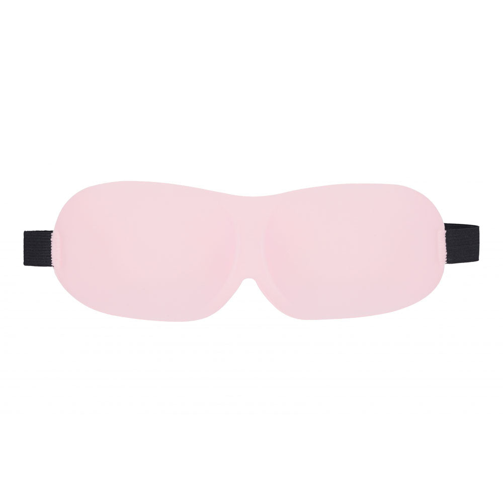 OUCH! 3D Mask - Powder Pink - Powder Pink Eye Mask Shots Toys