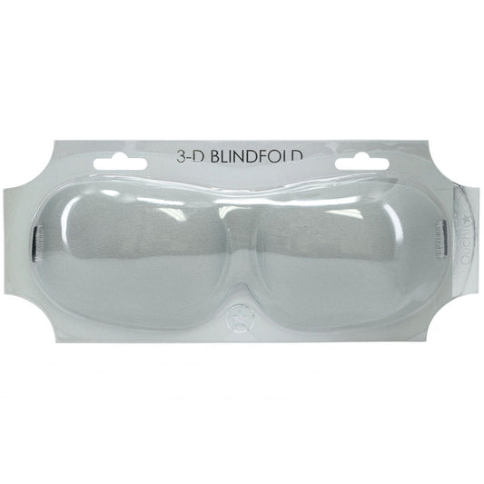 OUCH! 3D Mask - Silver - Silver Eye Mask Shots Toys