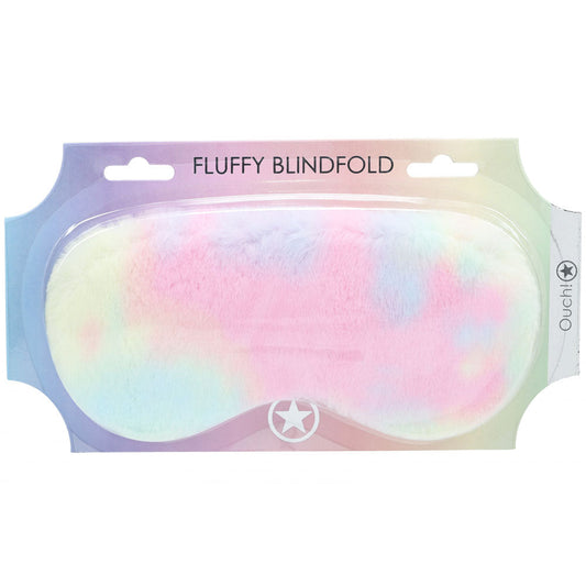 OUCH! Fluffy Mask - Multicolour 1 - Coloured Fluffy Eye Mask Shots Toys