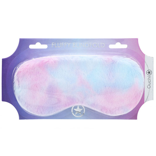 OUCH! Fluffy Mask - Multicolor 2 - Coloured Fluffy Eye Mask Shots Toys