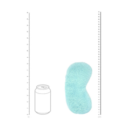 OUCH! Fluffy Mask - Powder Blue - Powder Blue Fluffy Eye Mask Shots Toys