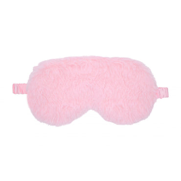OUCH! Fluffy Mask - Powder Pink - Pink Fluffy Eye Mask Shots Toys
