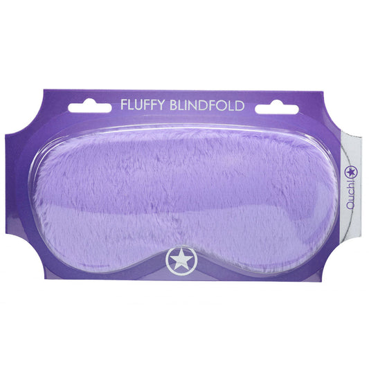 OUCH! Fluffy Mask - Purple - Purple Fluffy Eye Mask Shots Toys